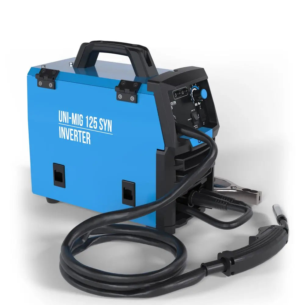 Saldatrice multiprocesso Güde Uni-Mig 125 SYN – inverter monofase 230V, MIG/MAG, MMA, filo animato e TIG