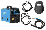 Máquina de soldar inverter multiprocesso Güde Uni-Mig 205 SYN – MIG/MAG, MMA, fio fluxado e TIG
