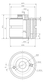 Accessorio per macchina utensile Bernardo Set porta-utensili a sostituzione rapida Sistema Multifix Dimensioni E