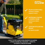 Attrezzatura edile Guede Piastra Vibrante GRP 160 30 kN