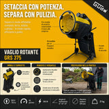Setaccio a Rulli Elettrico Güde GRS 375