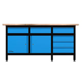 Banco da lavoro Guede GW 6/2 XL – 300 kg con 6 cassetti e 2 ante