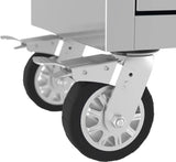 Carrello portautensili con banco GW 5 INOX – Acciaio inox su ruote