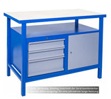 Banco da lavoro Guede P 1200 SLT – Faggio 38 mm, 400 kg