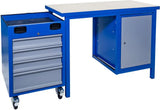 Banco da lavoro Guede da lavoro 1200 SLT MULTI con carrello integrato