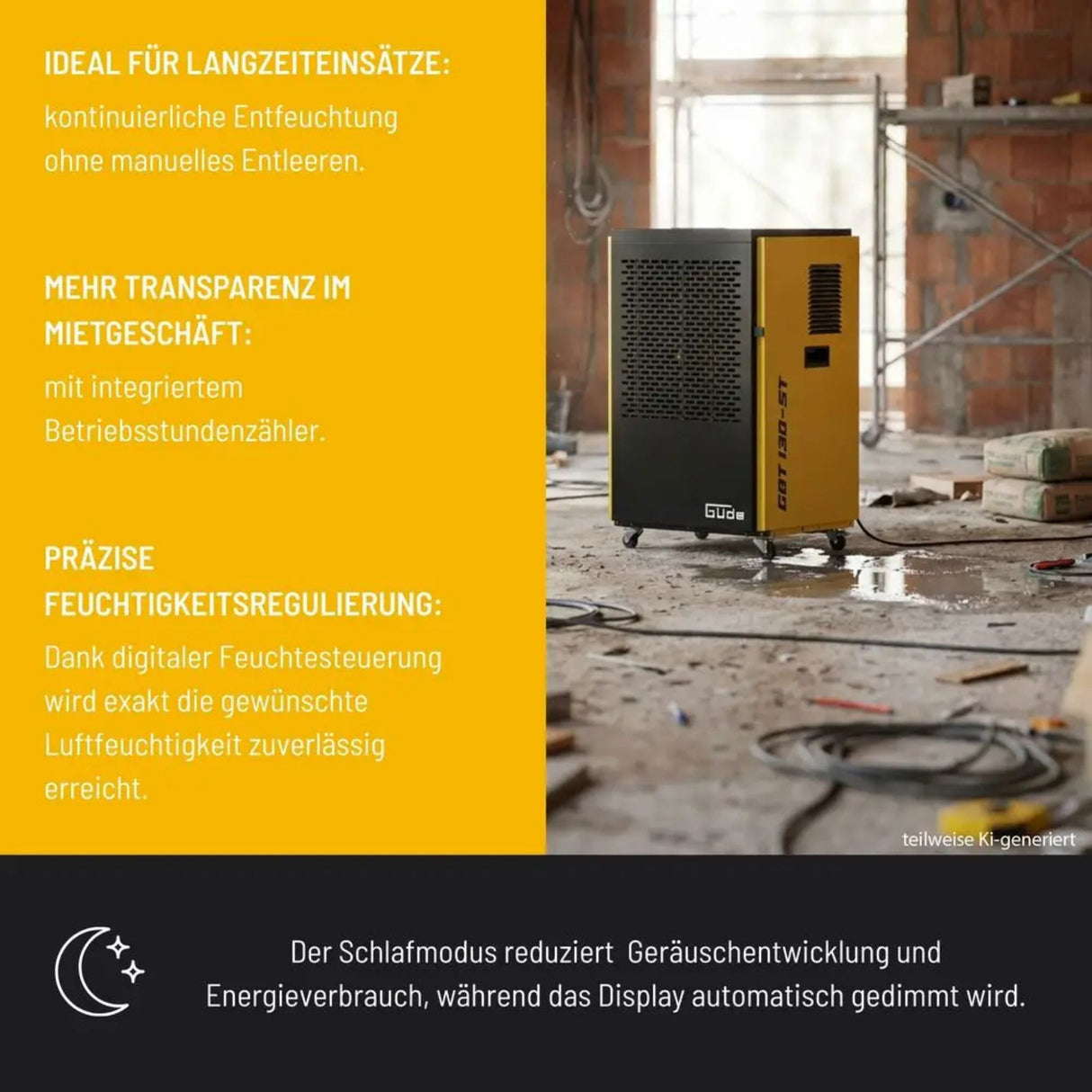 Güde Desumidificador GBT 130-ST