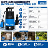 Güde Bomba submersível para águas sujas GS 4002 P