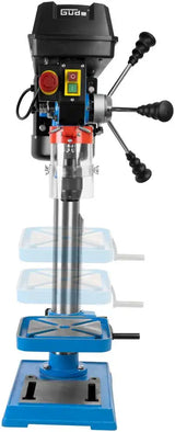 Guede GTB 16/605 – Trapano a colonna 600W a 5 velocità con mandrino autoserrante