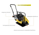 Placa vibratória Guede GRP 80E – 80 mm