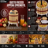 Torchio Manuale Güde OP 12 - 12 Litri Capacità