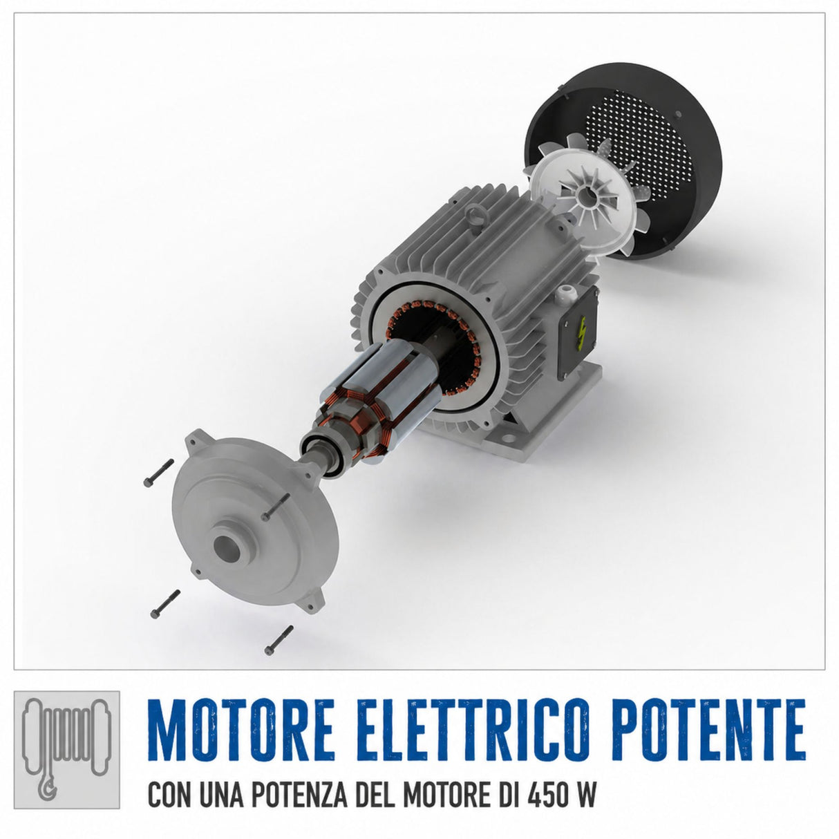Paranco elettrico a catena Güde GSZ 100/200