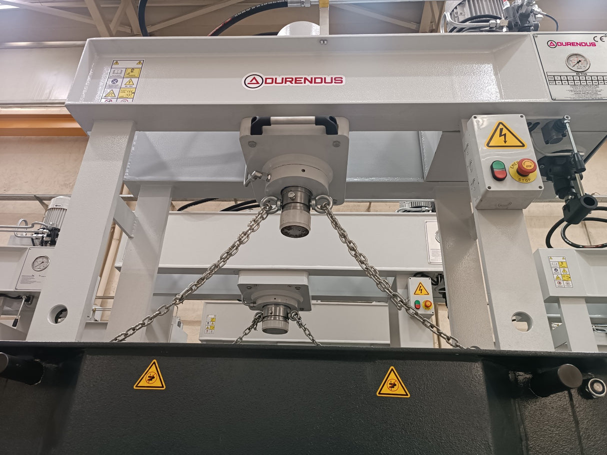 Pressa per lamiera Durendus Serie DW Pressa Idraulica 80 Ton con cilindro Scorrevole