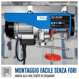 Paranco elettrico a catena Güde GSZ 100/200