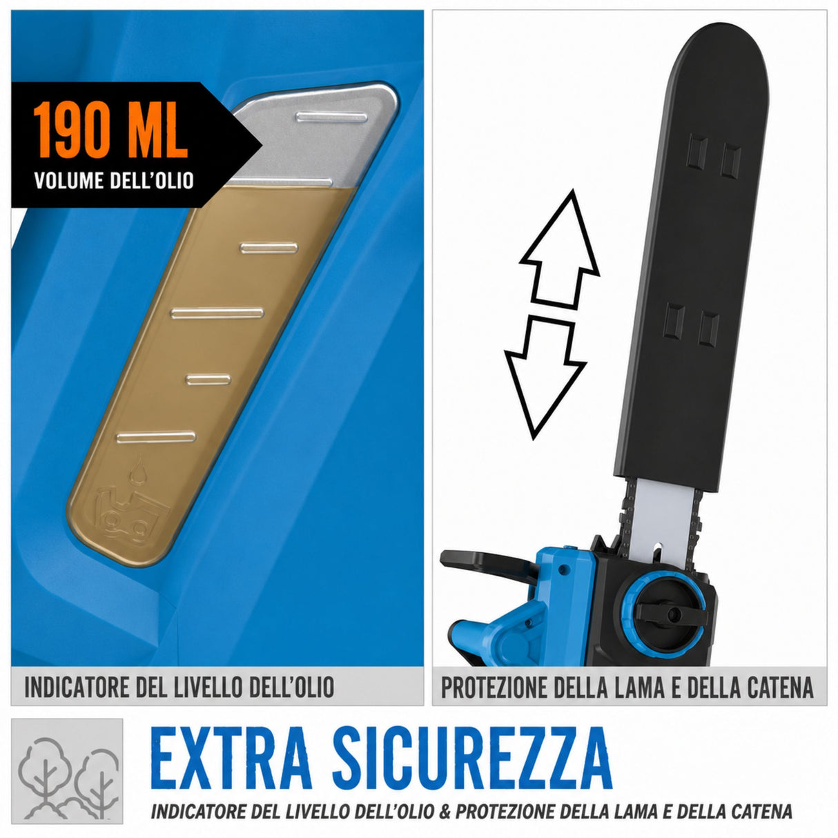 Utensile da giardinaggio Motosega elettrica Güde KS 405 EC
