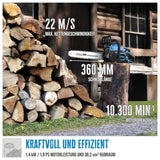 Motosega a scoppio Güde KS 400-38 – 38 cc, potente e maneggevole