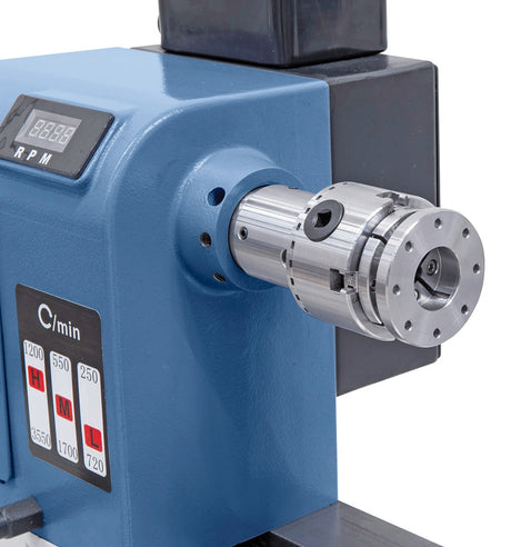 Anello per piastra frontale compatibile con mandrino M70, ideale per il fissaggio stabile di pezzi piatti o irregolari su tornio.