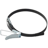 Fascetta di fissaggio Bernardo in acciaio zincato, compatibile con aspiratori DC 300, DC 400, DC 500 E, DC 350 CF, DC 450 CF e DC 550 CF, ideale per il montaggio di filtri e sacchetti di raccolta.