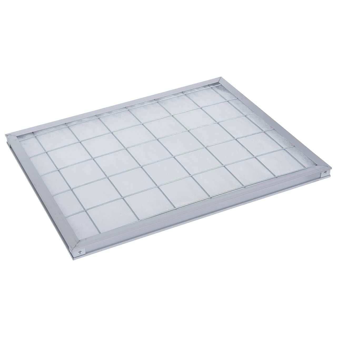 Set di 2 filtri Bernardo per aspiratori AT 1000 HM, AT 1500 HM e AT 2000 HM, adatti per lavorazioni legno e metallo, realizzati in tessuto filtrante tecnico ad alta efficienza.