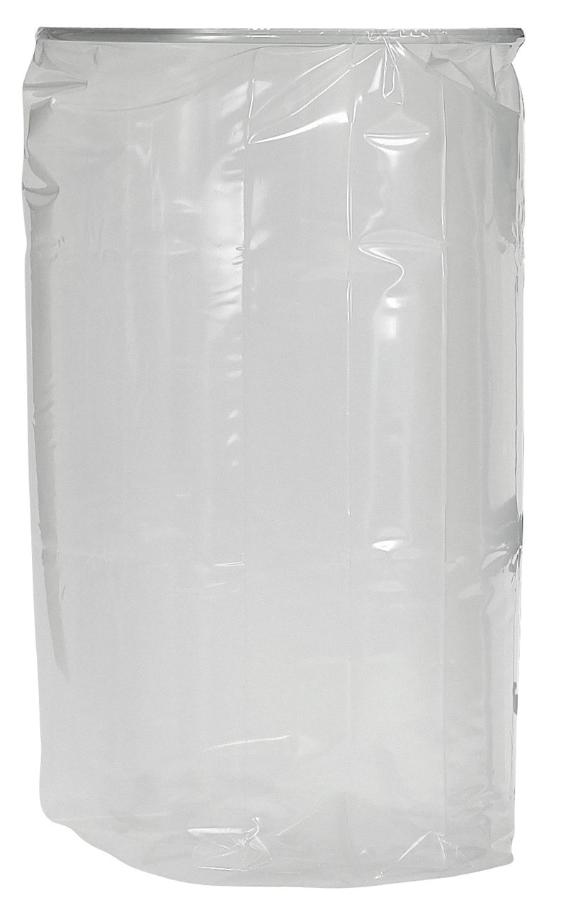 Set da 10 sacchetti di raccolta Bernardo Ø540×1000 mm in plastica trasparente, compatibili con aspiratori DC 300, DC 350 CF, DC 600, DC 700, DC 750 CF, ASA 3500 e ASA 4500, ideali per la raccolta di trucioli e polveri.