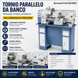 Torno para metal Bernardo Profi 550 WQ
