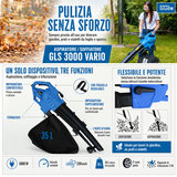 Soprador aspirador Güde GLS 3000 VARIO