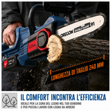 Utensile da giardinaggio Guede Motosega a batteria KS 18-401-30