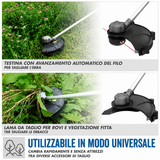 Utensile da giardinaggio Guede Decespugliatore a batteria FS 36-0 36V