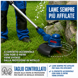 Utensile da giardinaggio Guede Decespugliatore a batteria RT 18-0 18V