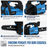 Utensile da giardinaggio Guede Motosega potatrice a scoppio Güde BBS 300-25