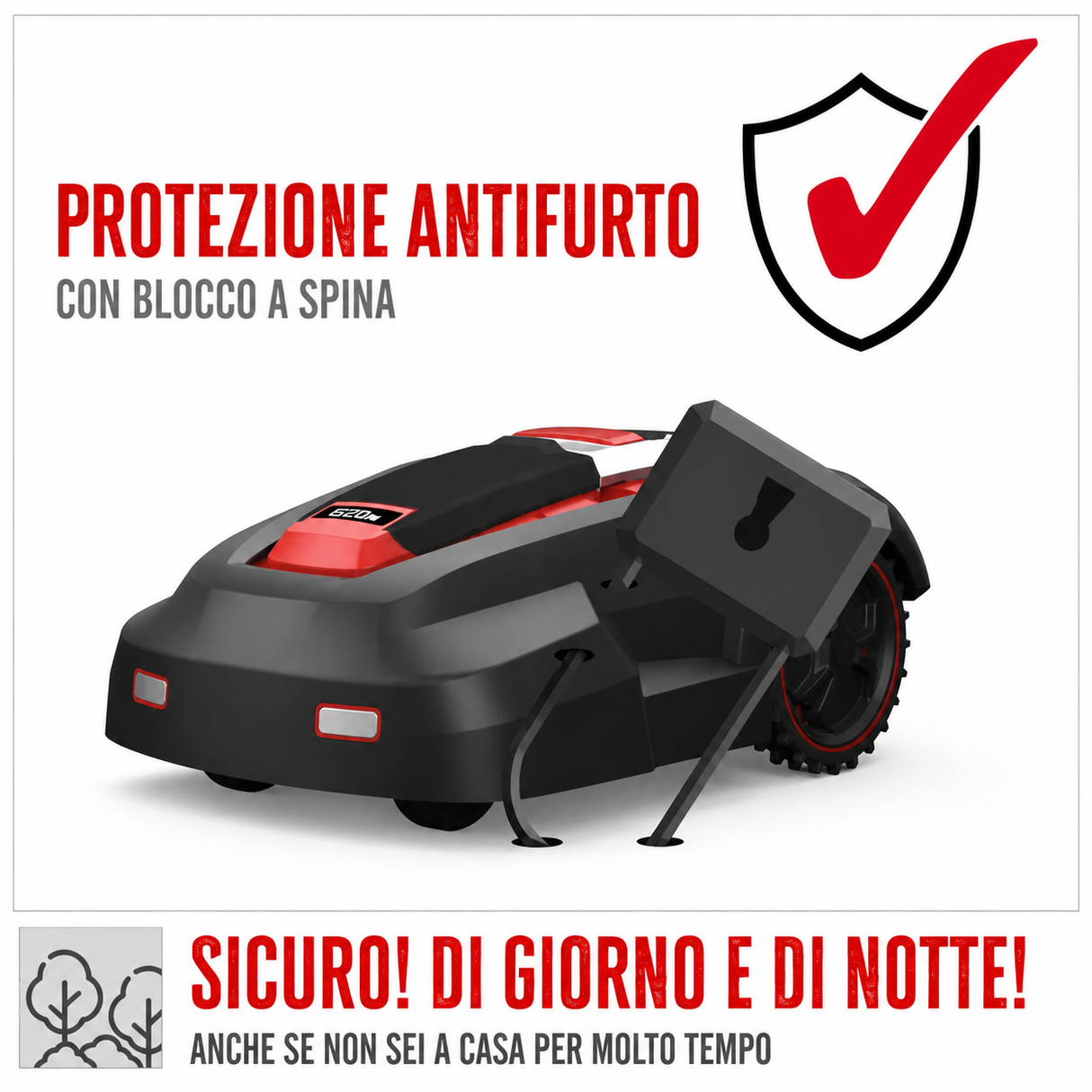 Utensile da giardinaggio Güde robot tagliaerba GRR 240.1
