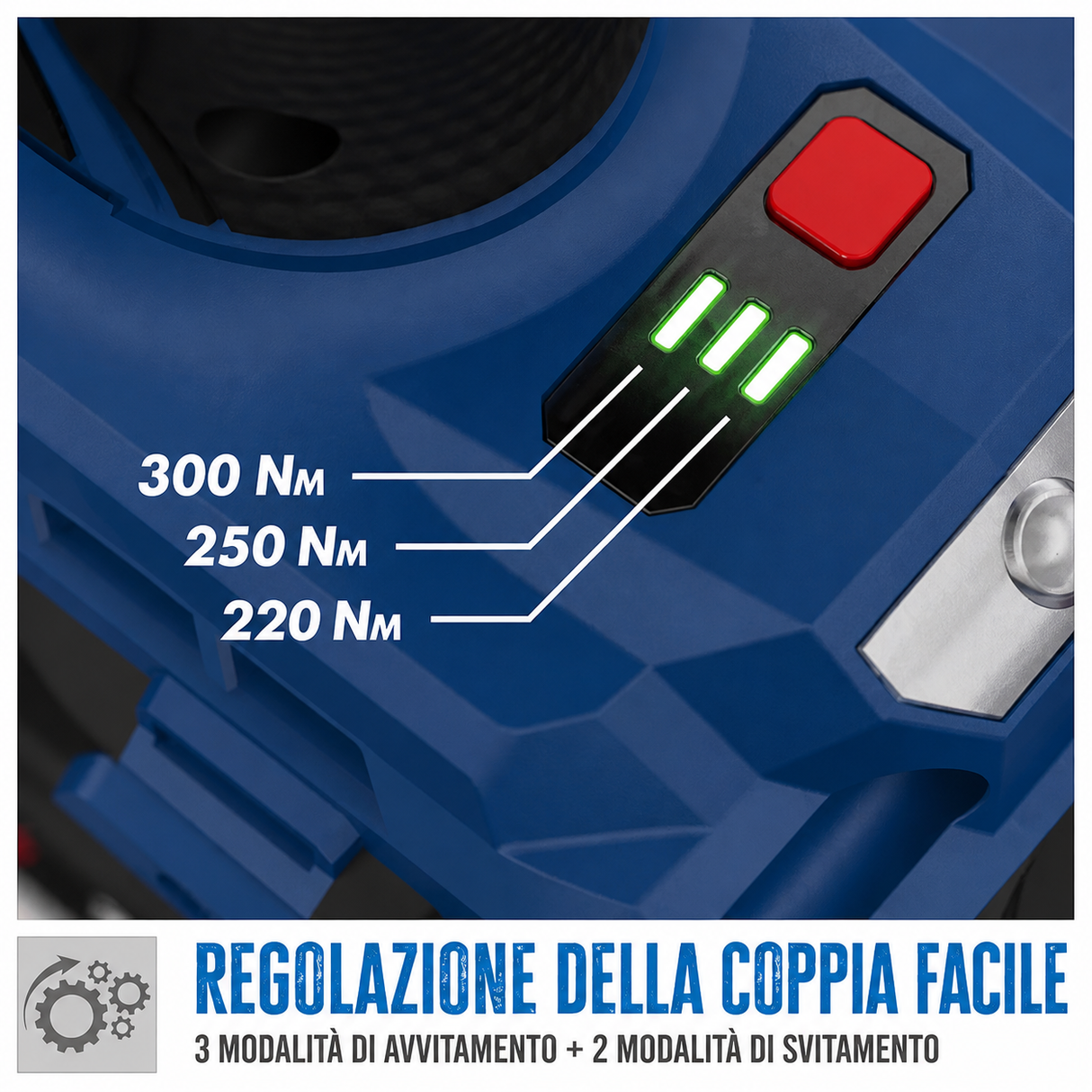 Elettroutensile portatile Guede Avvitatore ad impulsi a batteria BSS 18 1/4-0 BL