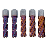 Fresa a corona HSSCO5 CDL in nACO, 14/18/22 mm, profondità di foratura 50 mm,5 pezzi