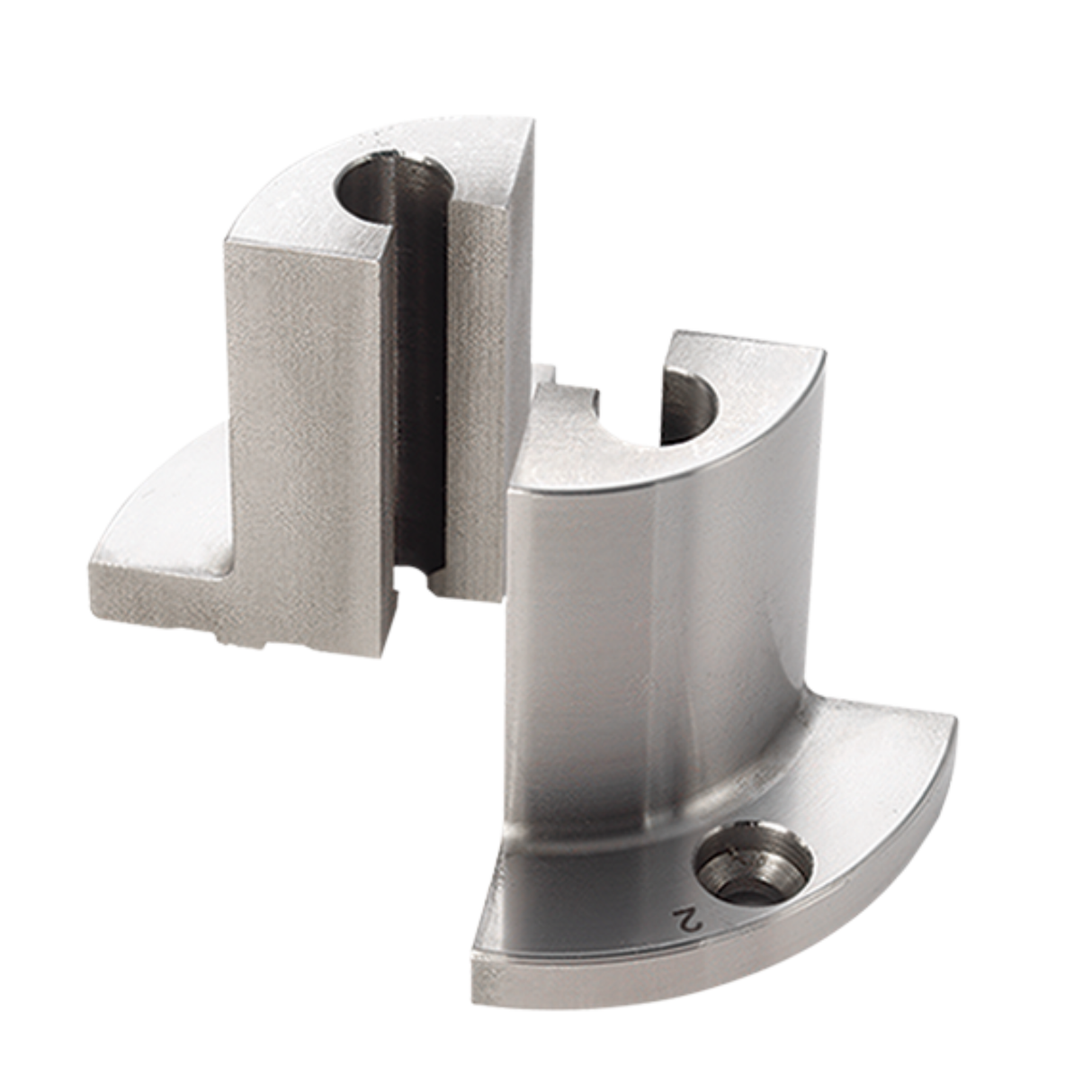 Ganasce Record Power progettate per la foratura precisa dei blocchetti per penne direttamente sul tornio, con presa profonda e controllo totale dell’avanzamento.