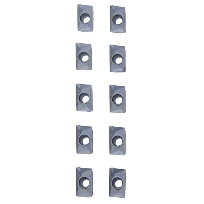 Inserti a doppio taglio per frese per superfici piane e angolari (10 pezzi)