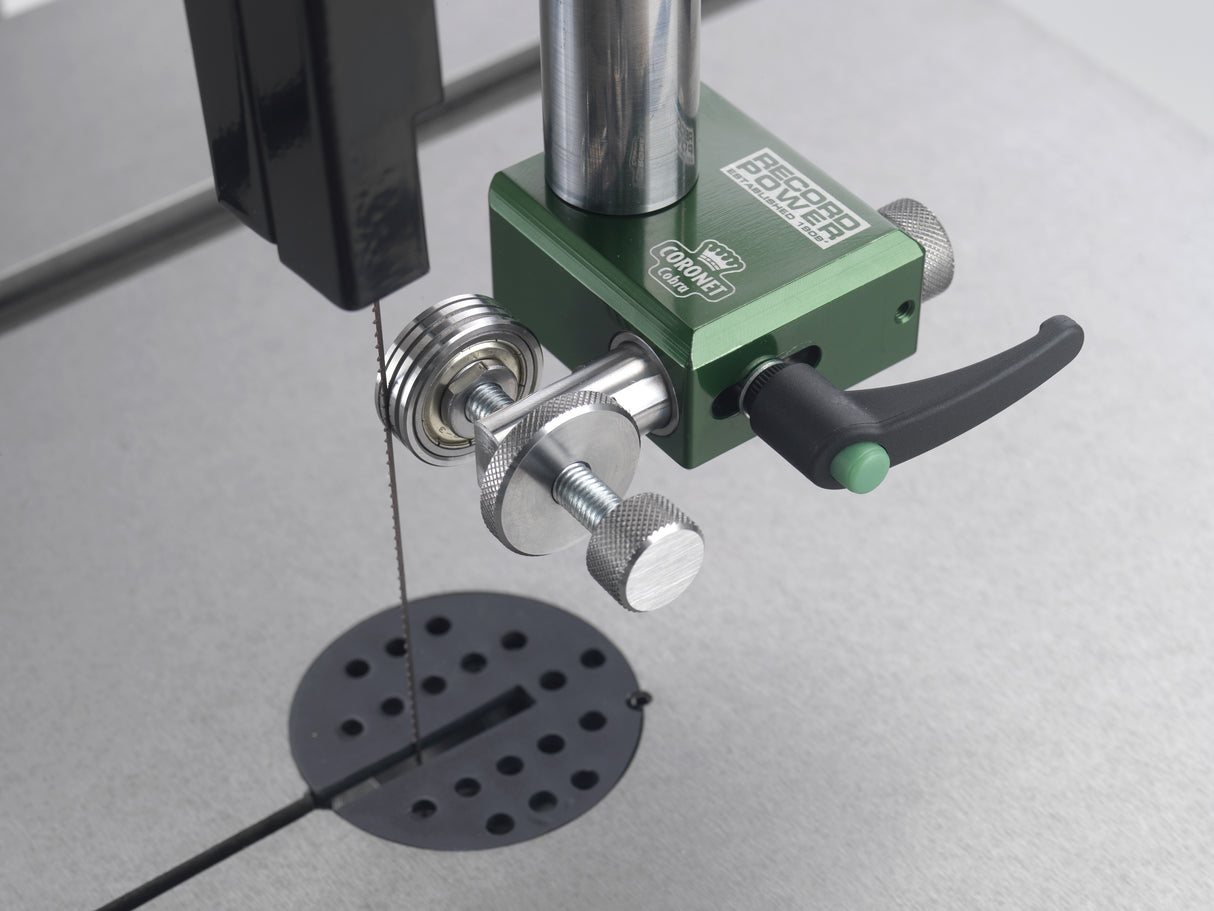 Accessorio per macchina utensile Record Power Sistema guida Cobra per taglio fine BS300E e BS350S