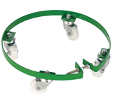 Set di rotelle Record Power CVA286-27-100 progettato per aspiratori CamVac CGV286 e CGV336, ideale per spostare la macchina in modo semplice e sicuro in officina.