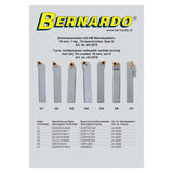 Utensile da tornio con rivestimento in stagno, 16 mm, kit O