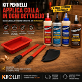 Kit pennelli cola em silicone IGM com cola Titebond à escolha