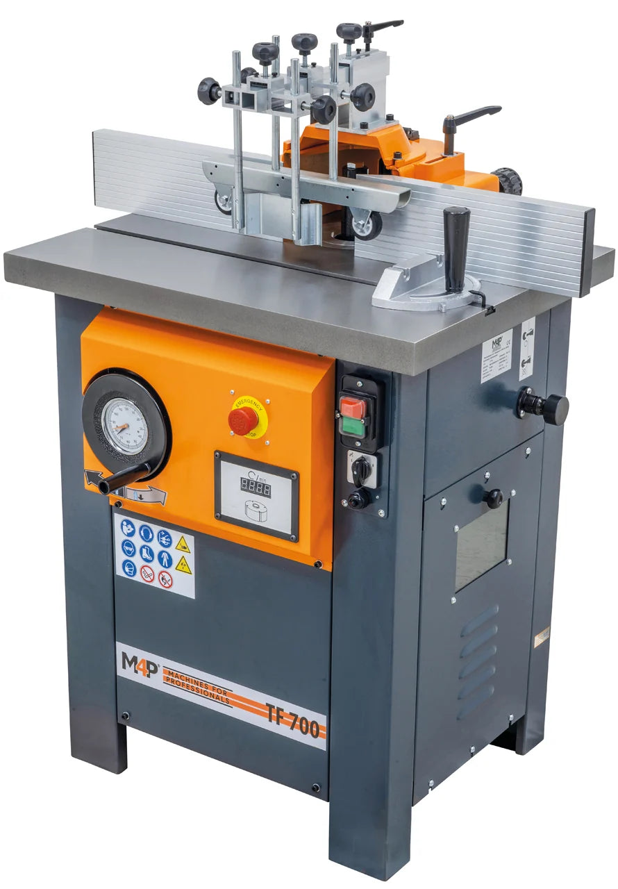 Toupie per Legno TF 700 230 V – Fresatrice Professionale con Piano in Ghisa